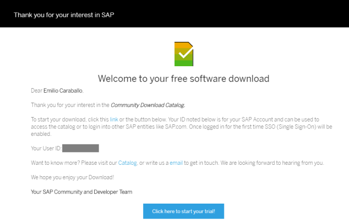 Welcome to your free software download